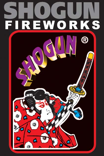 Shogun Fireworks Logo Poster